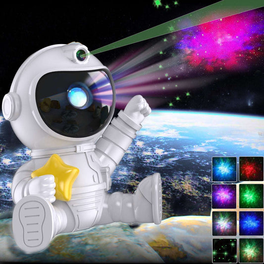 Veilleuse astronaute avec projection de ciel étoilé – TensyLight